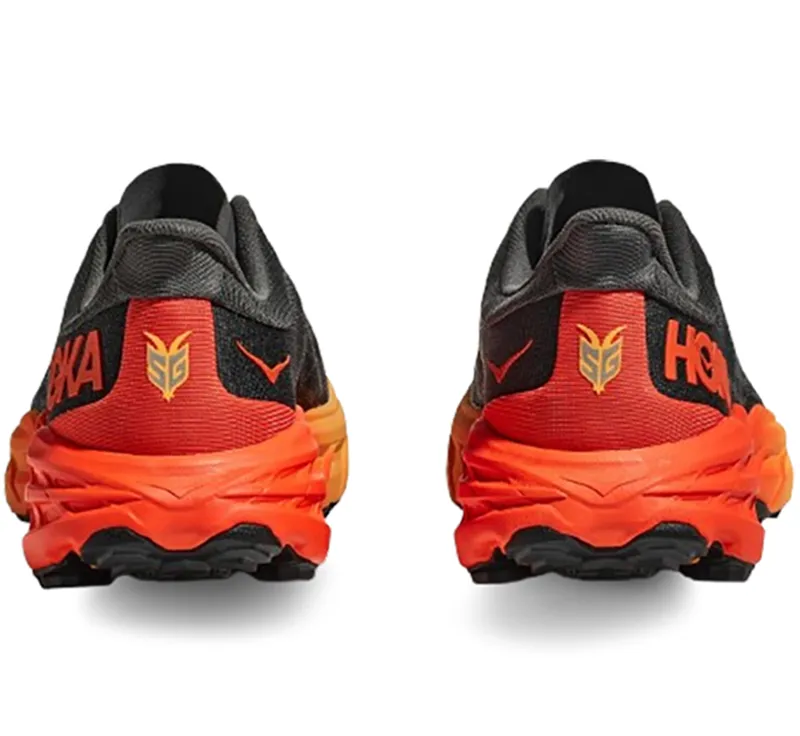 Hoka One One Men's Speedgoat 5 Wide Castlerock/Flame-4